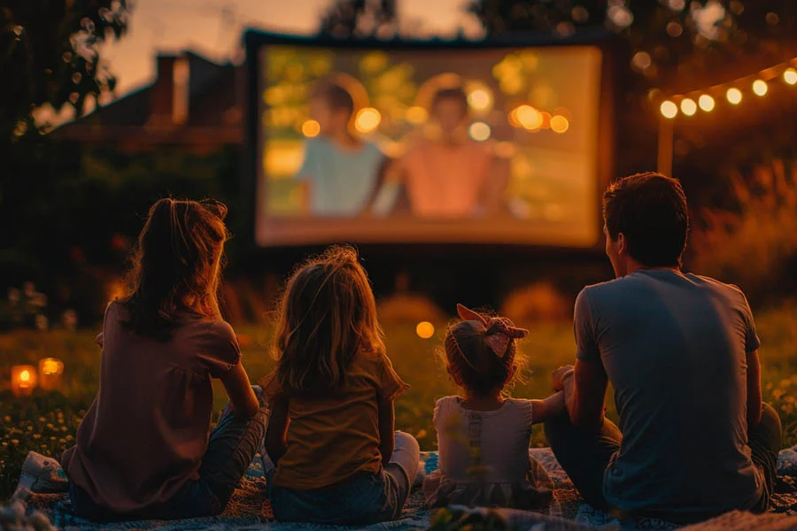 smart TV projector